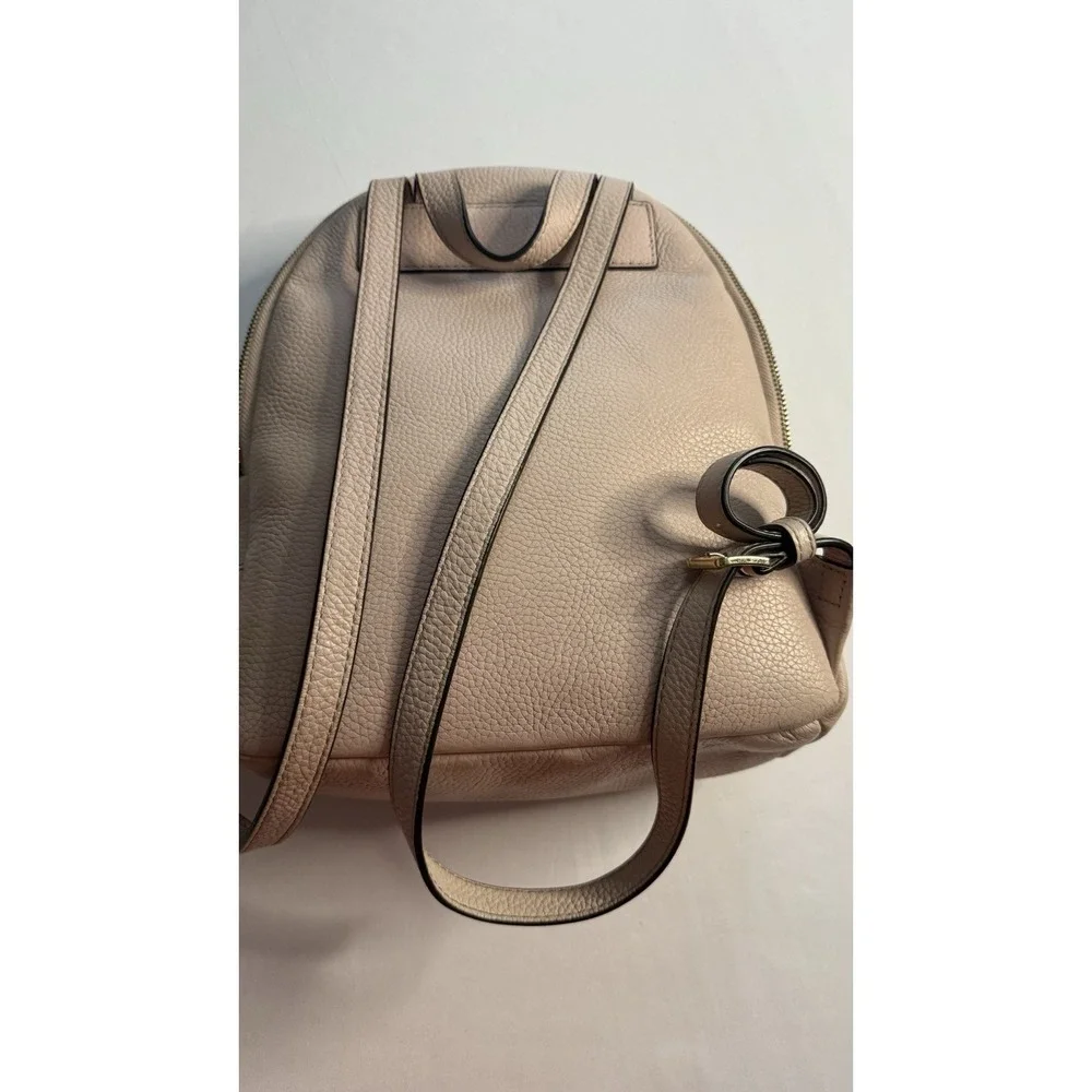 Michael Kors Women's Medium Backpack In Pink GUC Pre-Owned  Adjustable Straps